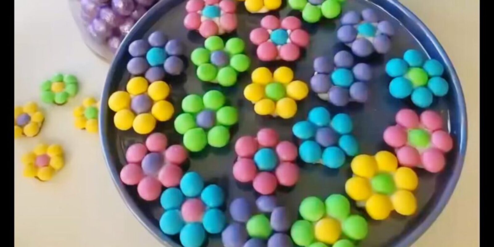 2. Spring flower candies, but make it easy